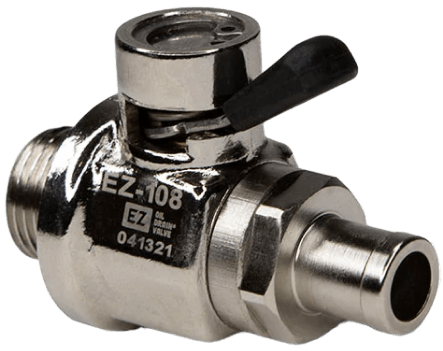 Valve with Straight Hose End assembled