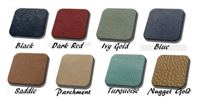 Upholstery Color Charts