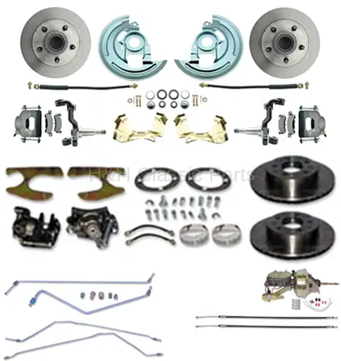 4-Wheel Power Disc Brake Kit