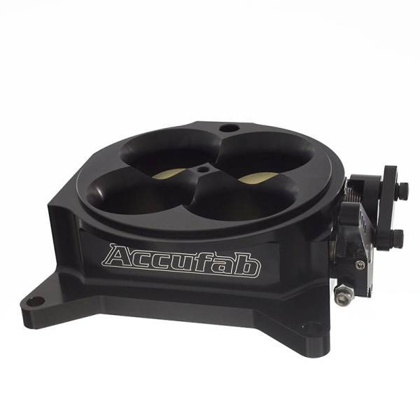 Accufab 4-Barrel 4150 Black Throttle Body
